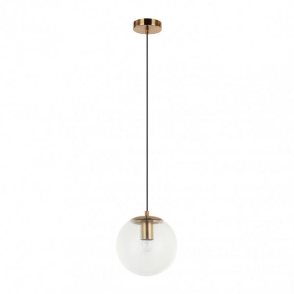 підвісний світильник ITALUX PND-58867-1S-BK-BRO Sarpo