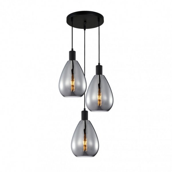 підвісний світильник ITALUX PND-27812-3A-BK-SG Zulo