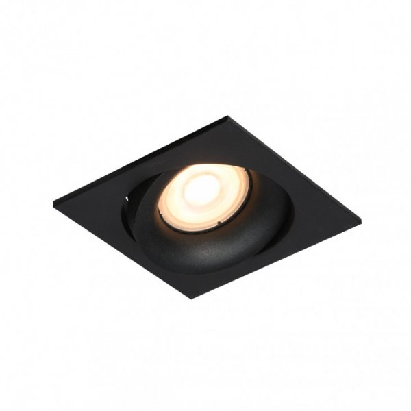 точковий світильник ITALUX DL-26451-GU10-BK Ponar