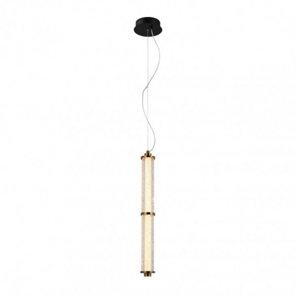 підвісний світильник ITALUX PND-26384-2V-GD-CL Sanpo