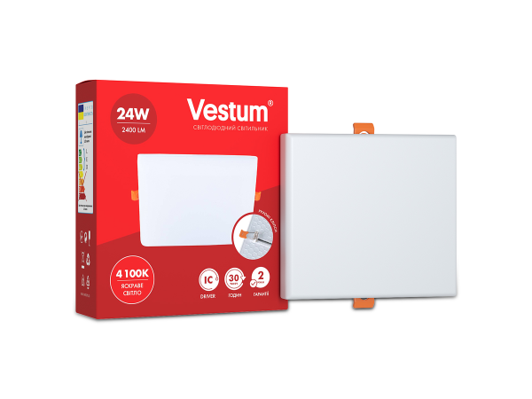 точечный светильник Vestum 24W 4100K 1-VS-5607 