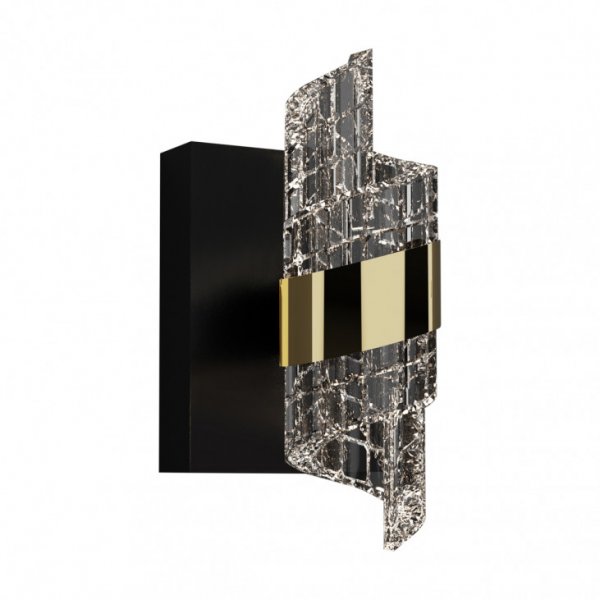 настінний світильник ITALUX WL-26374-9W-3K-BK-GD Tonga