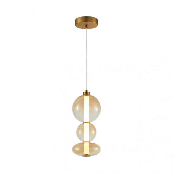 підвісний світильник ITALUX PND-24352V-24W-AB-AMB Sonte