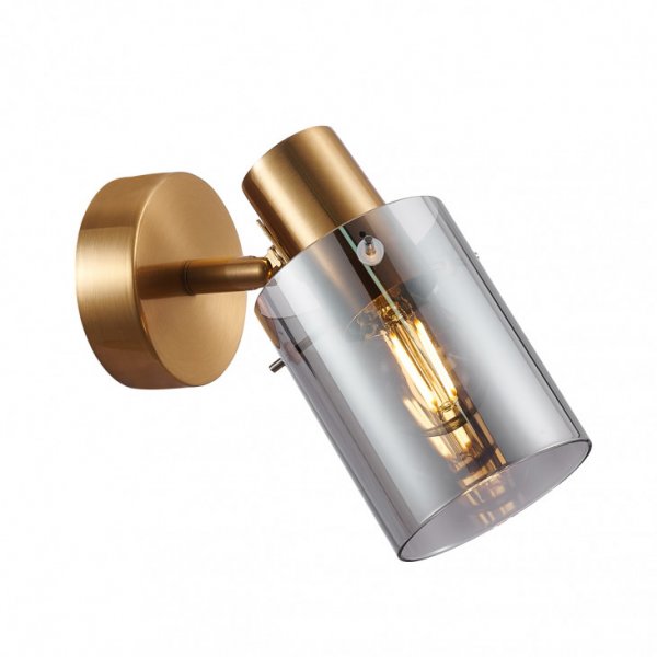 спот світильник ITALUX SPL-5581-1-BRO-SG Sardo