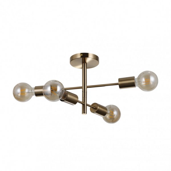 люстра ITALUX PND-4025-4-HBR Piansi 