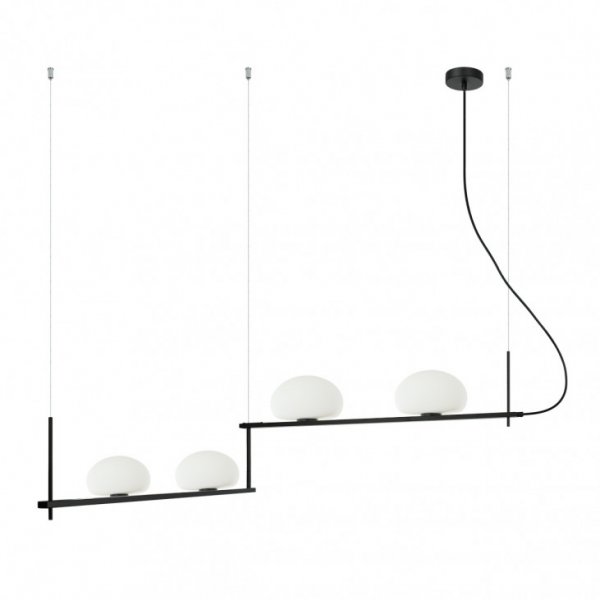 підвісний світильник ITALUX PND-357784-BK+W Kernio