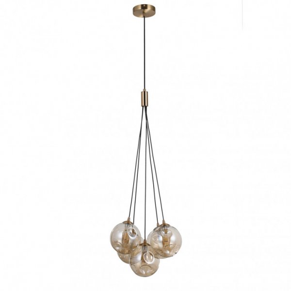 підвісний світильник ITALUX PND-54456-5-HB-AMB Perlos