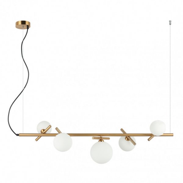 подвесной светильник ITALUX pnd-5622-5-bro-w Reverso 