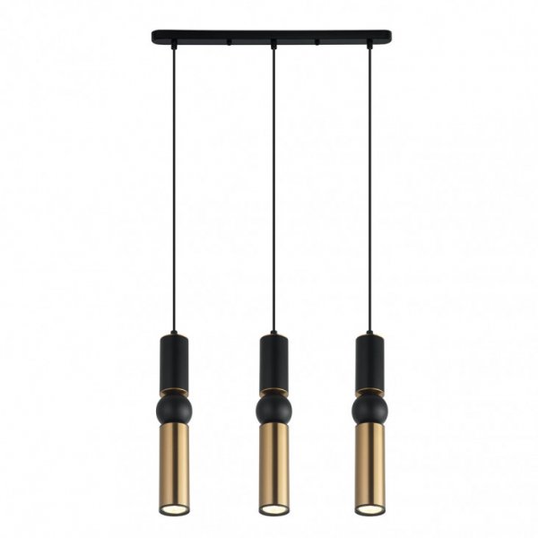 подвесной светильник ITALUX PND-14290-3A-BK-BRO Isidora 