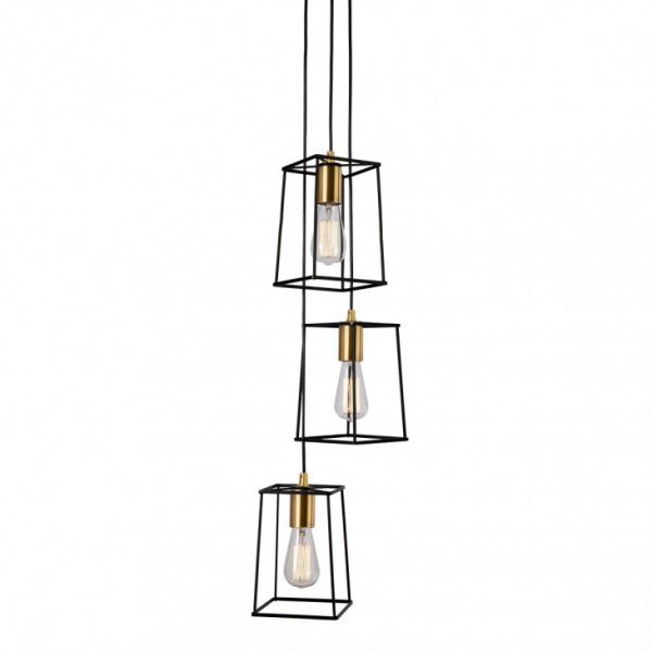 подвесной светильник ITALUX MD-BR16556-D3-B/G Alanis 