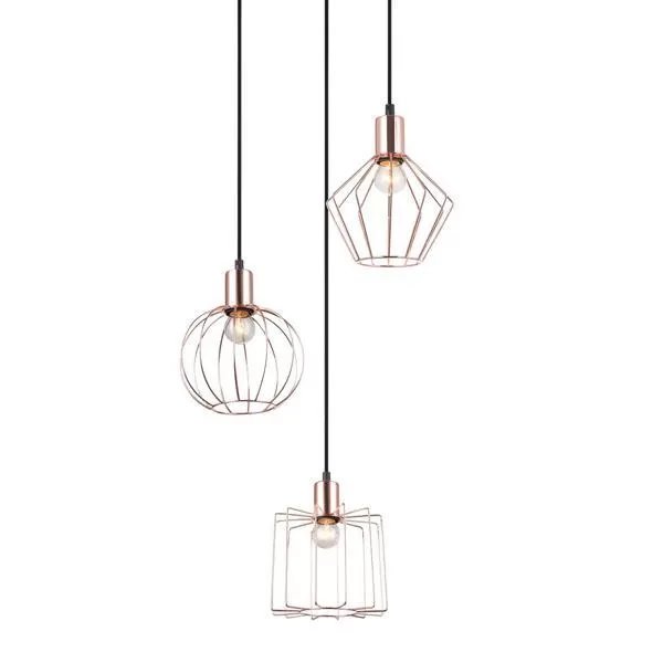 підвісний світильник ITALUX MDM-3345-3 BK Gervais