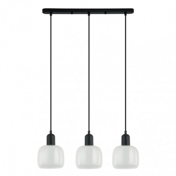 подвесной светильник ITALUX PND-67594-3-BK+CL Lamezia 