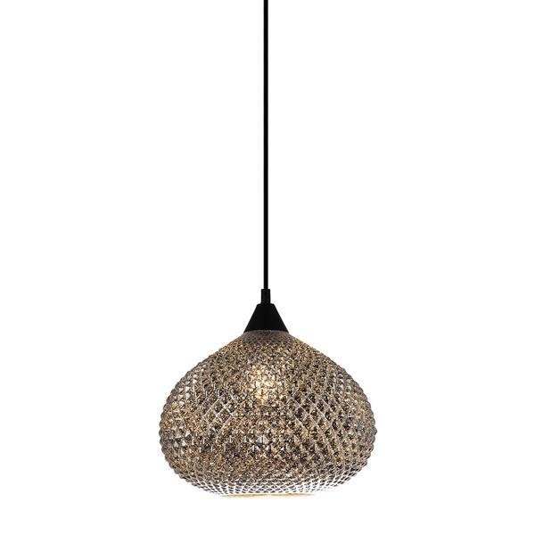 підвісний світильник ITALUX MDM-3330/1 BK+SL Lorean