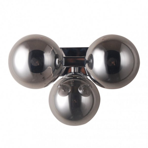 настінний світильник ITALUX WL-6161-3 CH+SM Marbelio