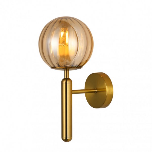 настенный светильник ITALUX WL-2324-1 BRO+AMB Ravena