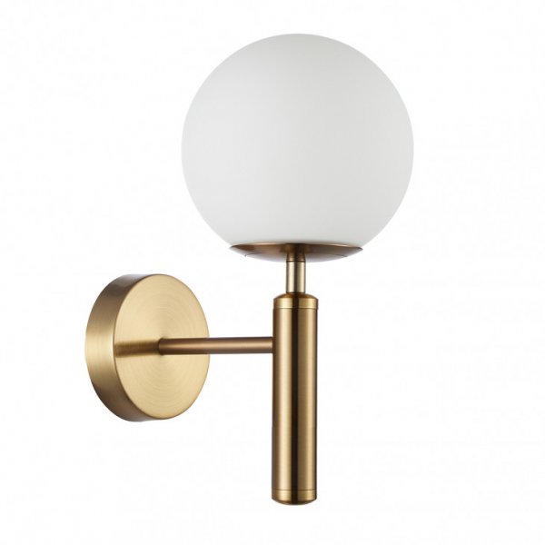 настенный светильник ITALUX WL-2324-1 GD+OPA Ravena