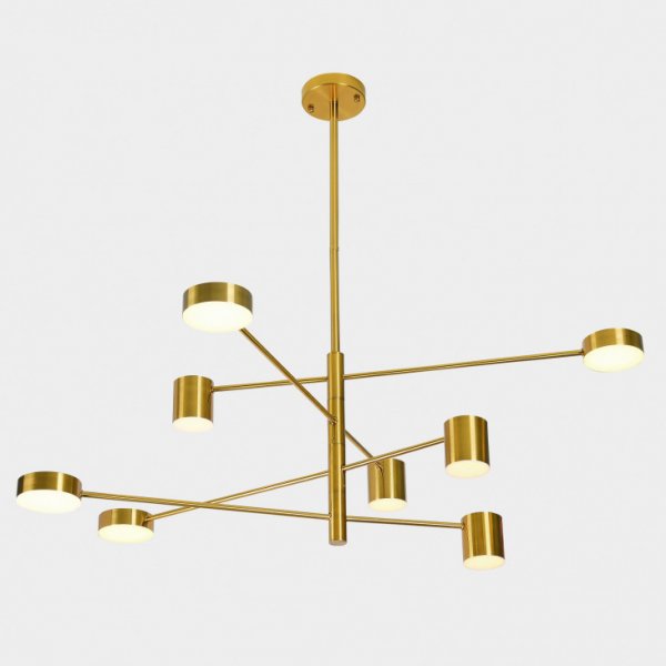 люстра ITALUX PND-16374-8-COP-3K Remdal