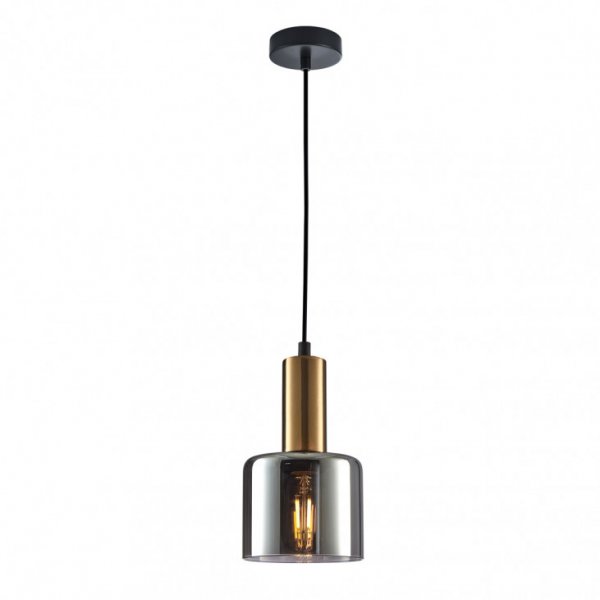 подвесной светильник ITALUX PND-65342-1-BRO+SG Santia 