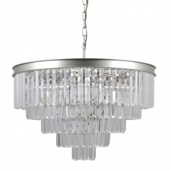 люстра ITALUX PND-44372-11A-SLVR-BRW Verdes