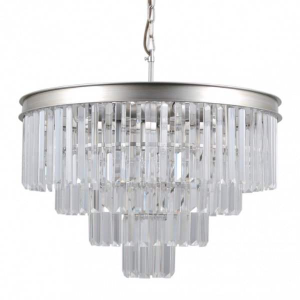 люстра ITALUX PND-44372-8A-SLVR-BRW Verdes
