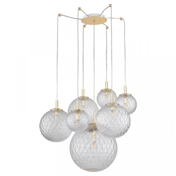 підвісний світильник TK Lighting 4608 CADIX GOLD