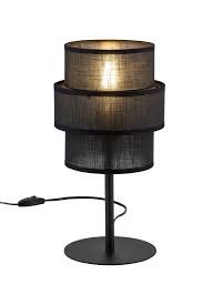 настільна лампа TK Lighting 5895 CALISTO BLACK