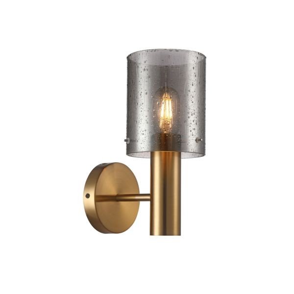 настінний світильник ITALUX WL-5581-1A-BRO+RNSG Sardo Rain