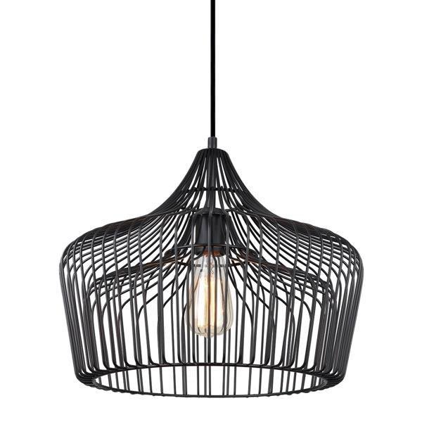 підвісний світильник ITALUX MDM3297/1 BK Fabiola