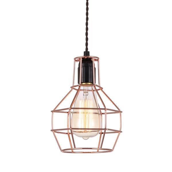 підвісний світильник ITALUX MDM-2272/1 BK+COP Perifo