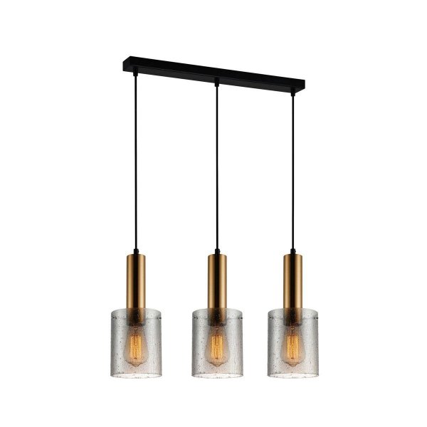 подвесной светильник ITALUX PND-5581-3-BRO+RNSG Sardo Rain 