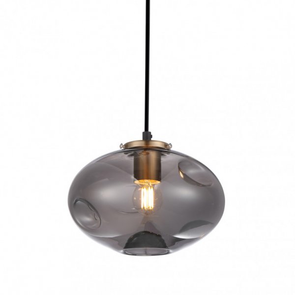 підвісний світильник ITALUX PND-112038-1-BRO+SG Hatella