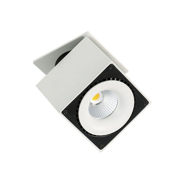точковий світильник ITALUX SL7562/28W 4000K WH+BL Sevilla Square Recessed 4000K