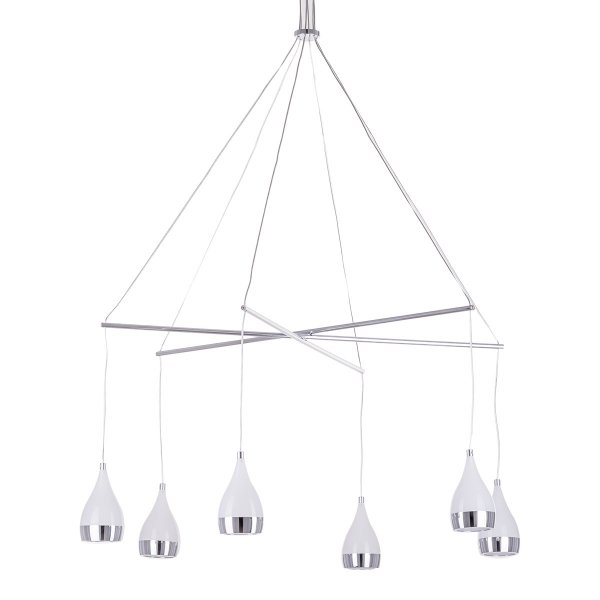 підвісний світильник ITALUX AD16024-6A CH Telesto