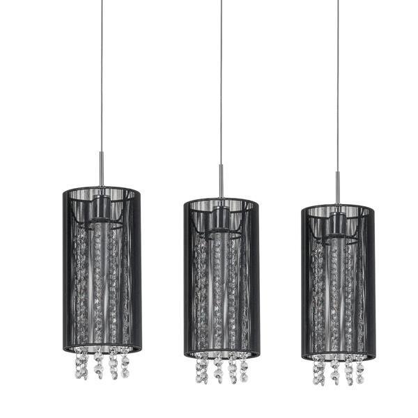 підвісний світильник ITALUX MDM1787/3 BK Lana BK