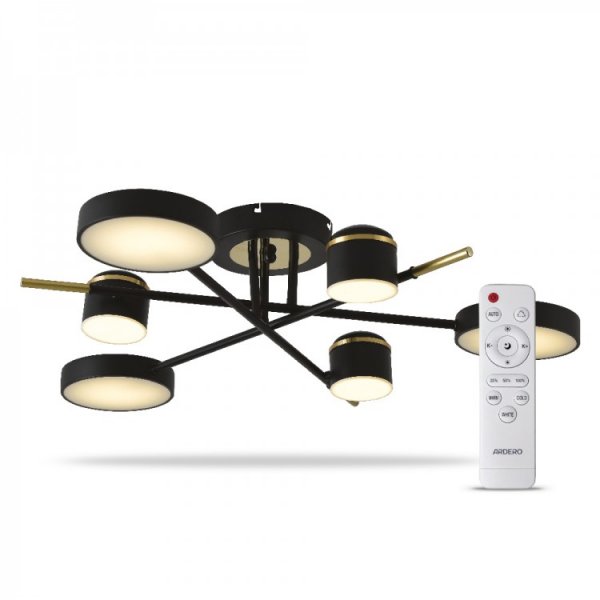 стельовий світильник Feron AL6122ARD 45W 2580Lm 3000K-6500K STORIA