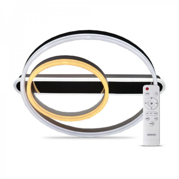 стельовий світильник Feron AL6172-1ARD 95W коло 6180Lm 3000K-6500K PROTEA