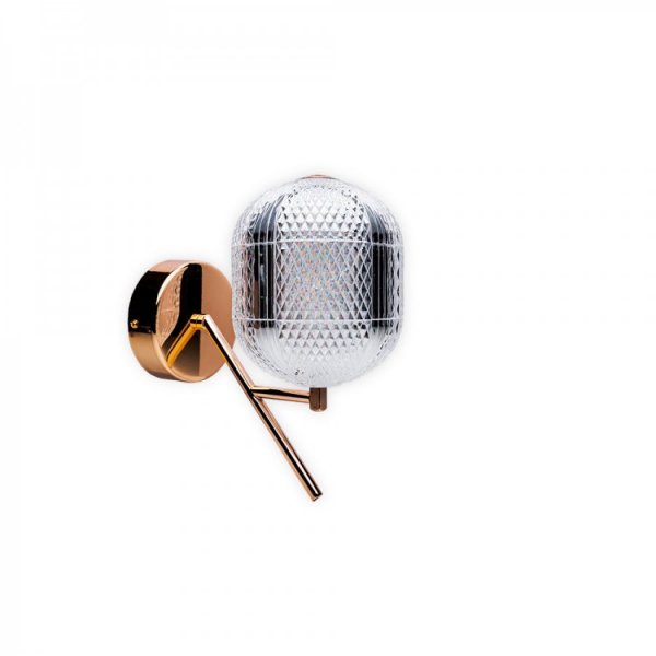 настінний світильник Feron AL6180ARD 5W 340Lm  4000K золотий GATSBY