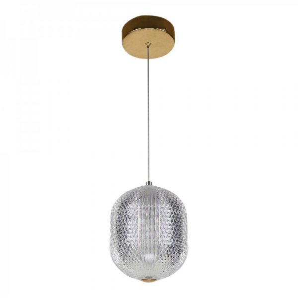 підвісний світильник Feron AL6181-1ARD 5W 560Lm  4000K золотий GATSBY