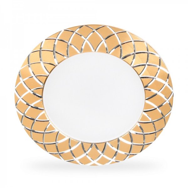 точечный светильник Feron AL780 5W круг, золотой 400Lm 4000K 93*28mm 