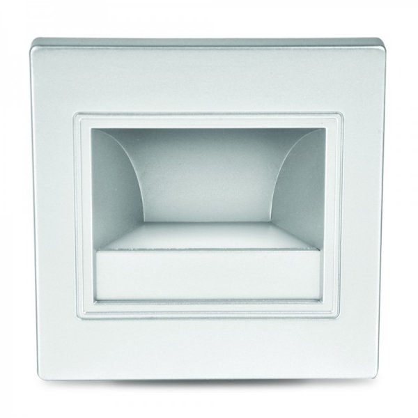 настінний світильник Feron JD12 2W 100LM 4000K, сріблястий