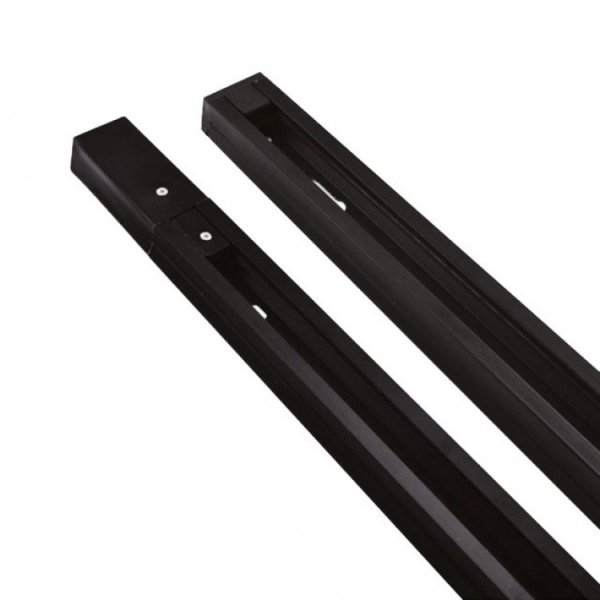 шинопровод однофазный Feron CAB1000 для трековых светильников, черный 2м 