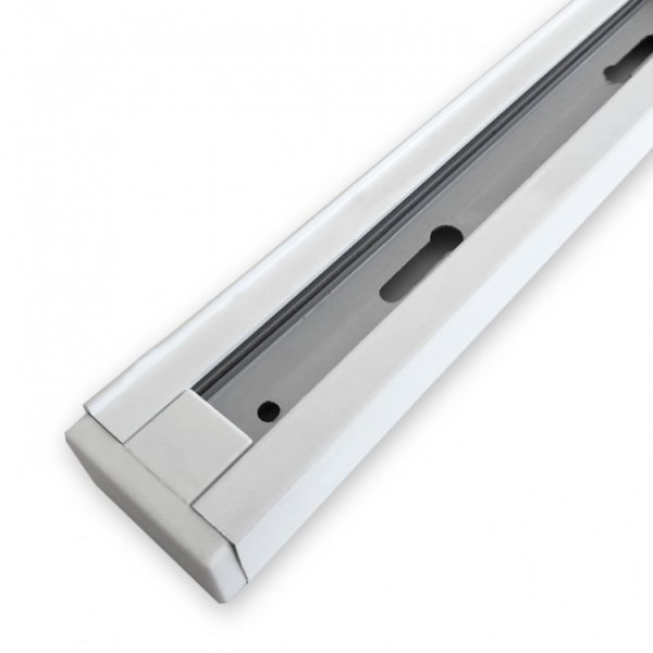 шинопровод однофазный Feron CAB1100 для трековых светильников белый 1м 