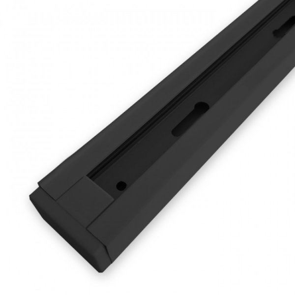 шинопровод однофазный Feron CAB1100 для трековых светильников, черный 3м 