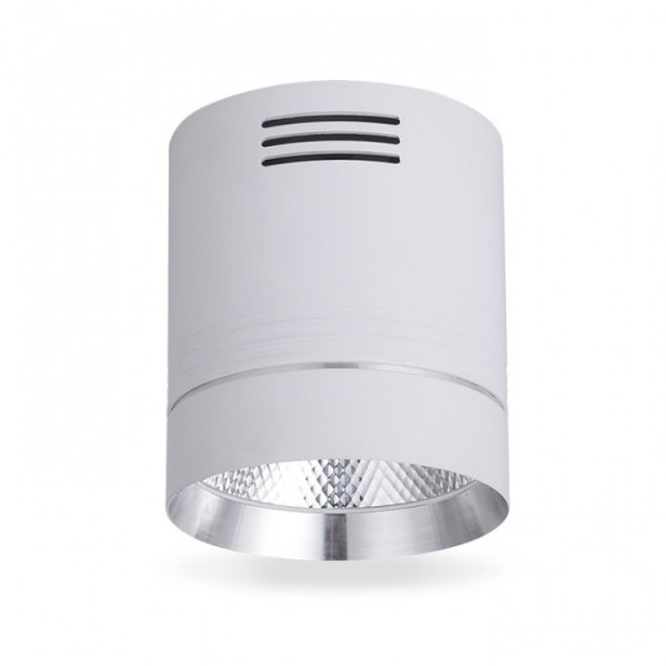 точковий світильник Feron AL542 COB 10W білий+срібло 850Lm 4000K IP20