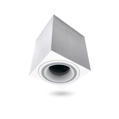 точковий світильник Feron ML303-A MR16/GU10 білий, квадрат