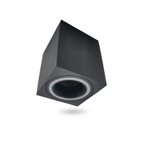 точковий світильник Feron ML303-A MR16/GU10 чорний, квадрат