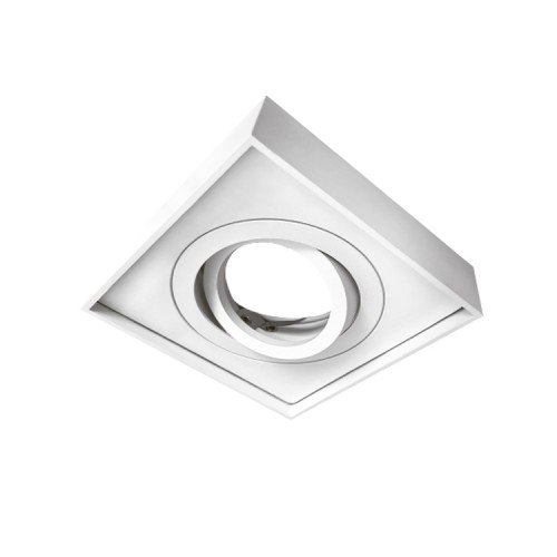 точечный светильник Feron ML345 MR16/G5.3 белый, квадрат 