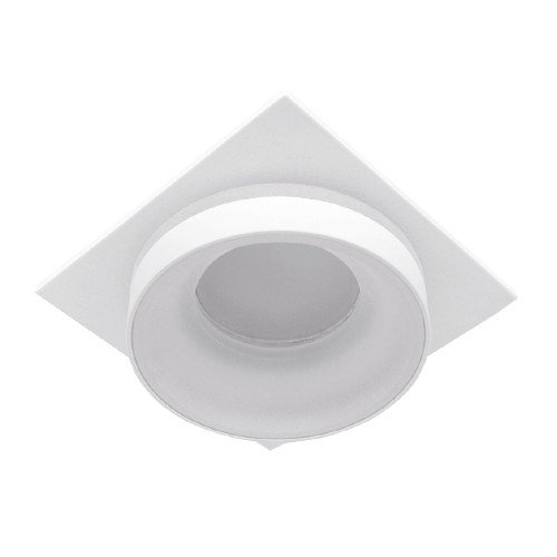 точковий світильник Feron DL2801 MR16 квадрат білий Max 13W G5.3