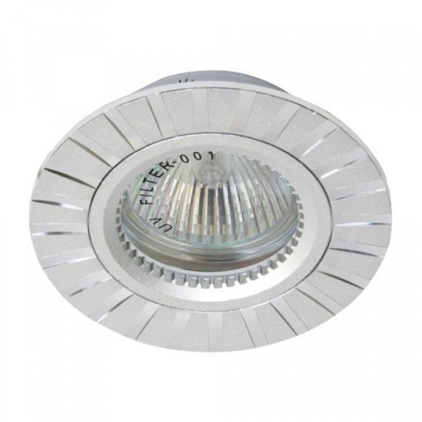 точковий світильник Feron GS-M364 MR16/G5.3/ срібло