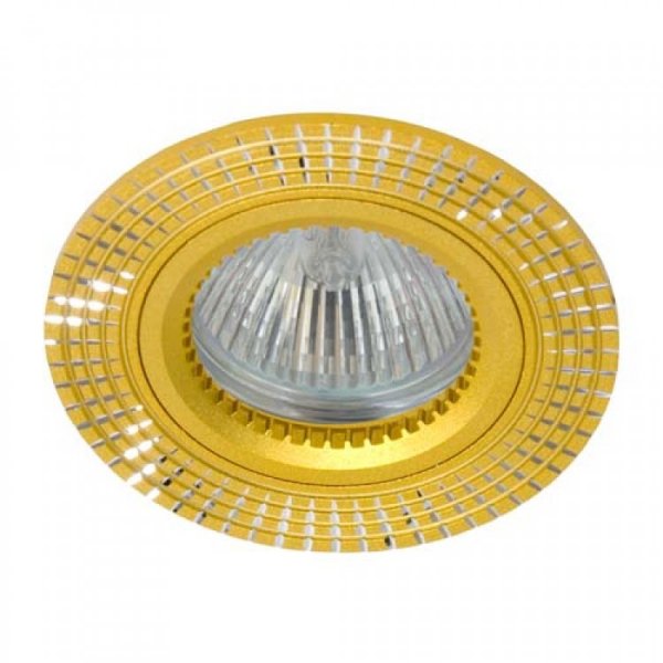 точечный светильник Feron GS-M369 MR16/G5.3/ золото 